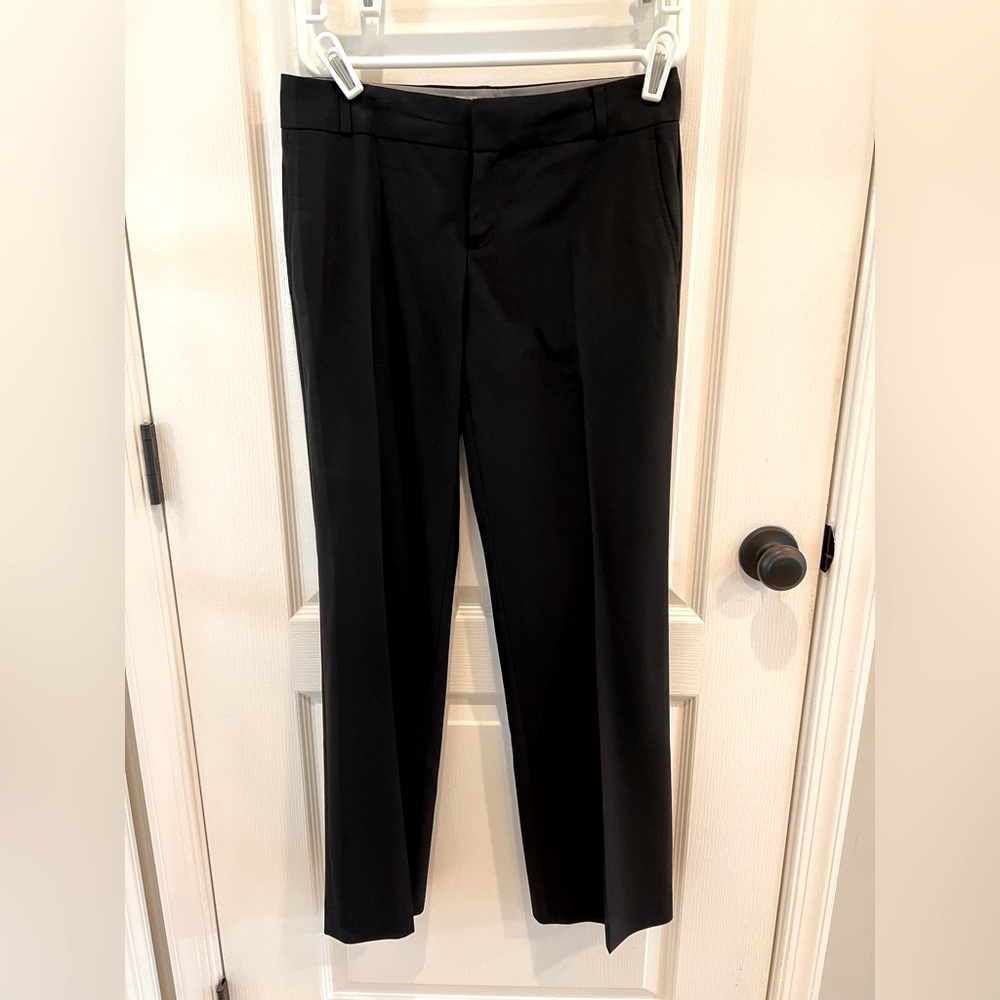Banana republic black suit pants 2P
